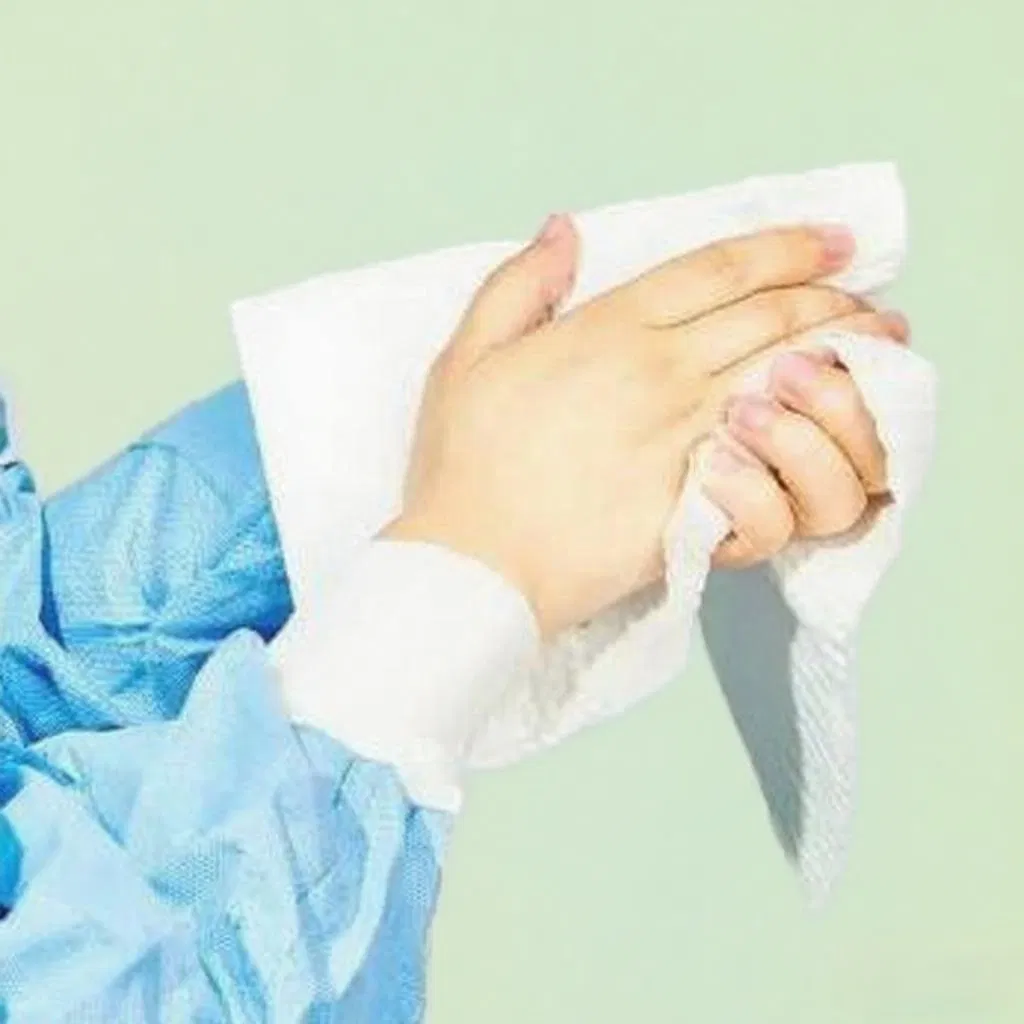 Medical/Kitchen Scrim Washable Paper Degradable Dustless Lint-Free High Strength