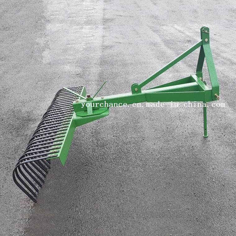 Africa Hot Sale Tractor Rear 3 Point Hitched 1.2-2.1m Width Stick Rake Land Rake Ground Rake
