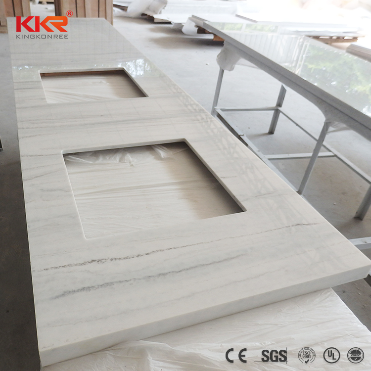 Modified Acrylic Solid Surface Kitchen Tops Countertops