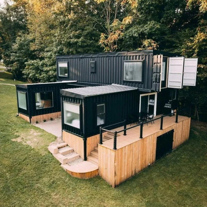 Movable Customized New Design Container House Prefabricated Portable Tiny Houses with High Quality