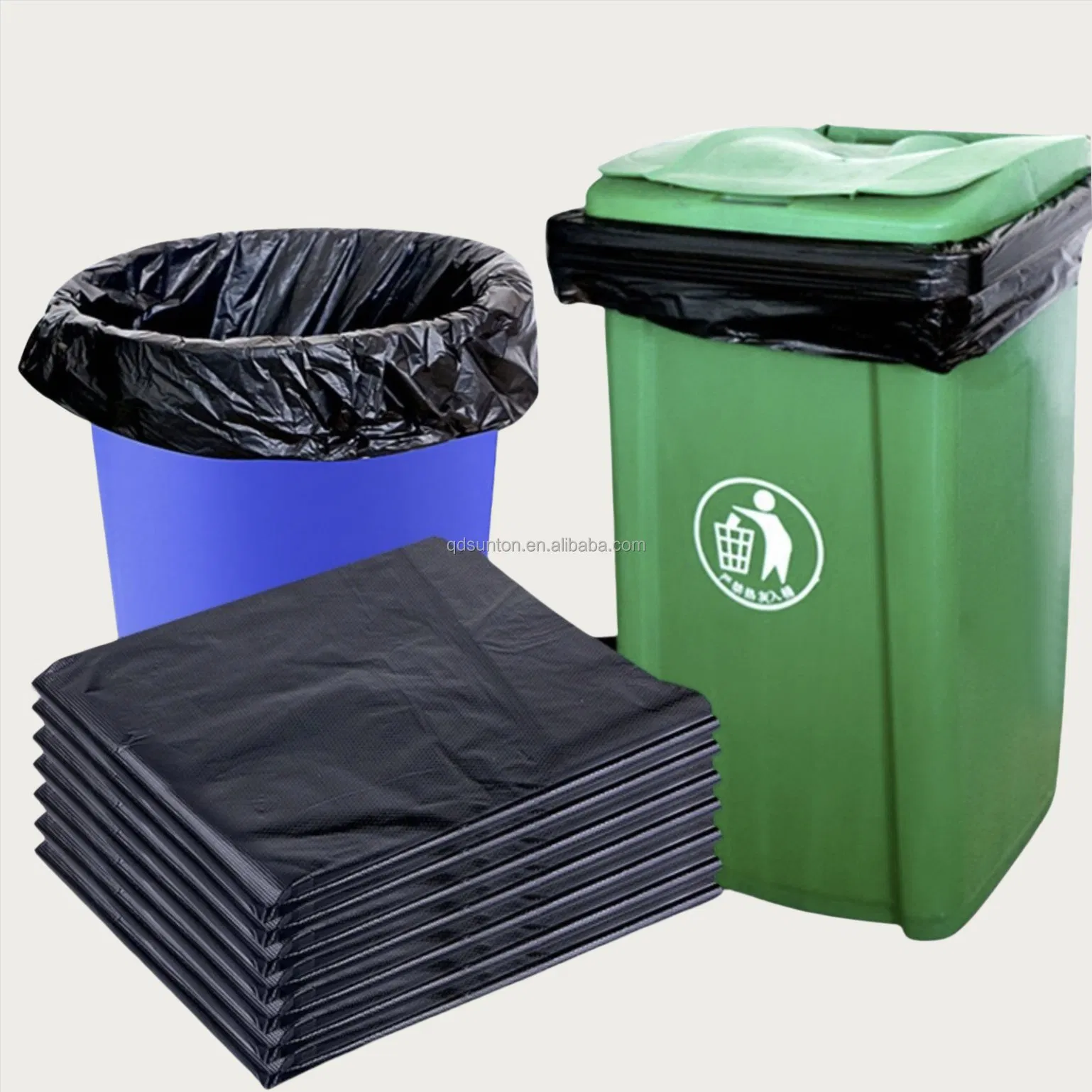 Oversized Garbage Bags, Thickened Extra-Thick Large Black Garbage Bags, Hotel Property, Catering, Sanitation