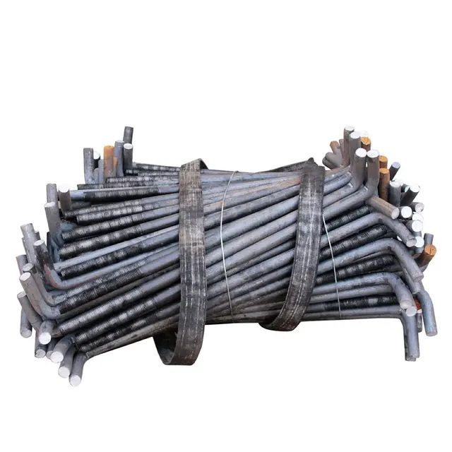High Strength Galvanized Carbon Steel L Type Concrete Anchors