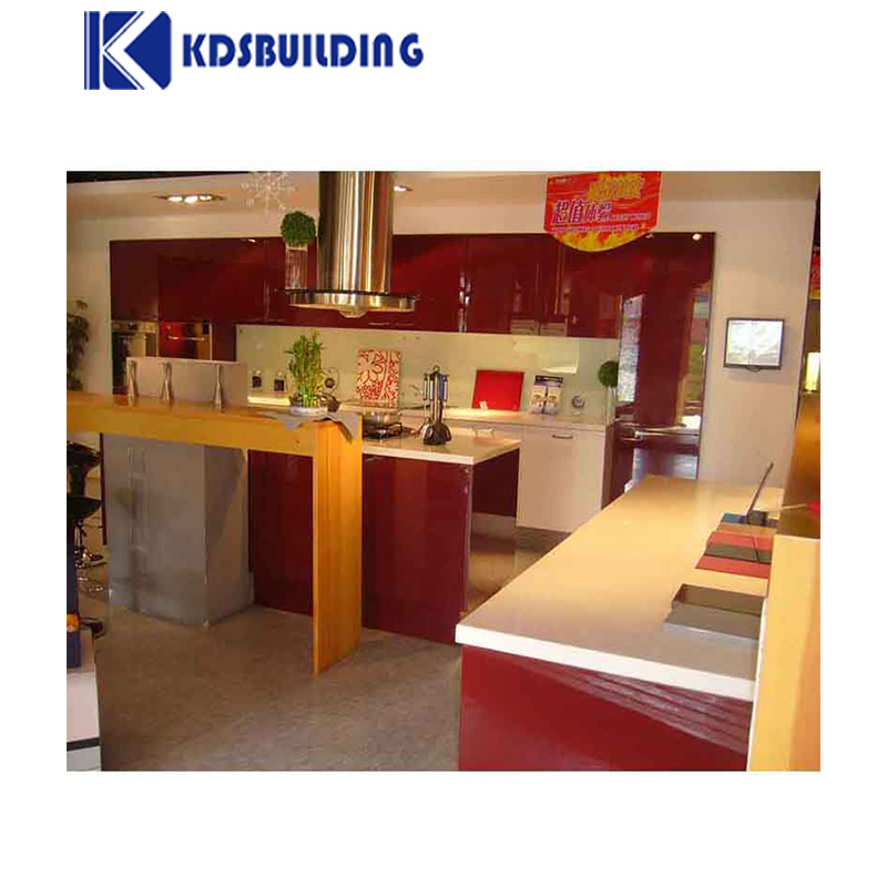 Modern Design Matt Lacquer Finished Wooden Kitchen Furniture with Electric Appliances Kitchen Cabinet