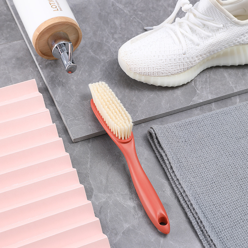 Household Long-Handle Shoe Brush Plastic Shoe Clean Soft Brush