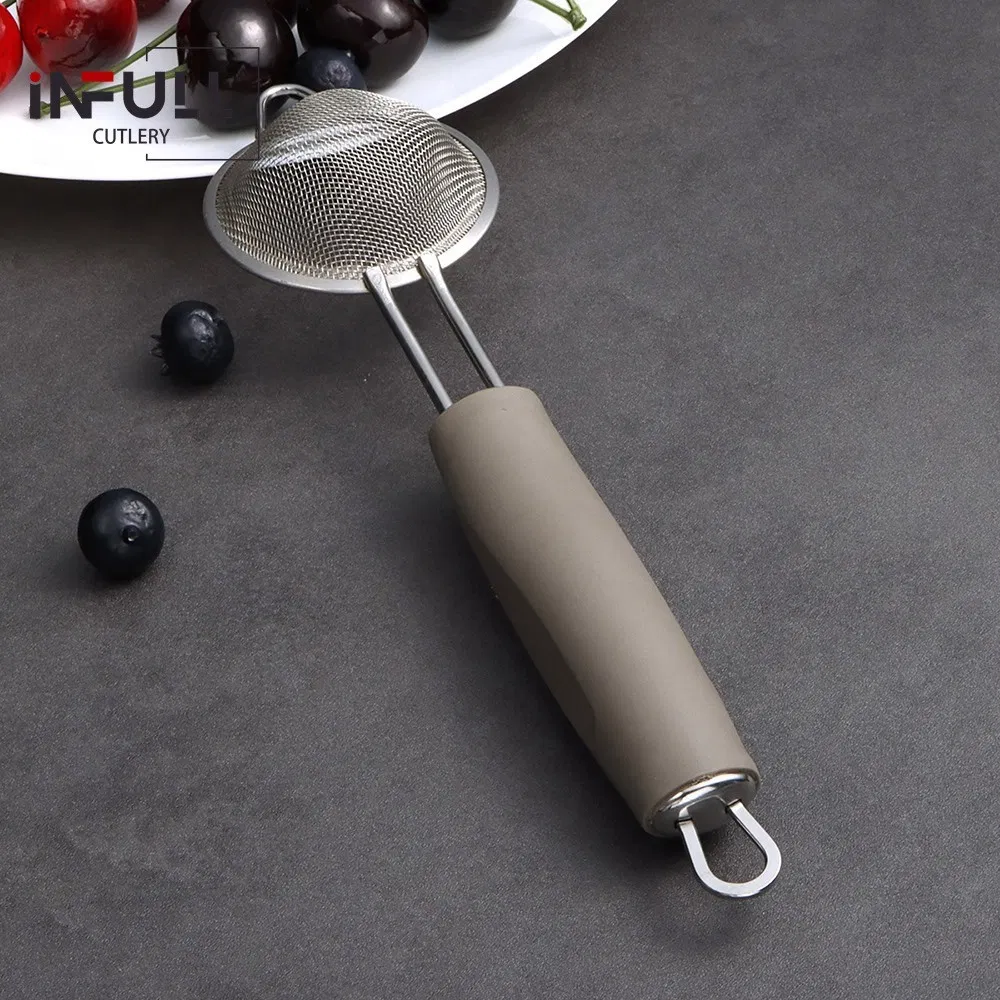 Stainless Steel Fine Tea Mesh Strainer Flour Sifter Sieve Colander Wire Mesh Oil Filter Strainer