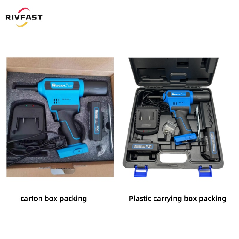 Аккумуляторная заклепочная машина RL-520 с бесщеточным мотором