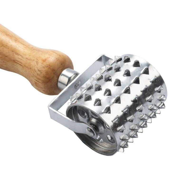 Heavy Duty Double-Sided Meat Tenderizer Roller Hammer for Beef Pork Chicken Esg12233