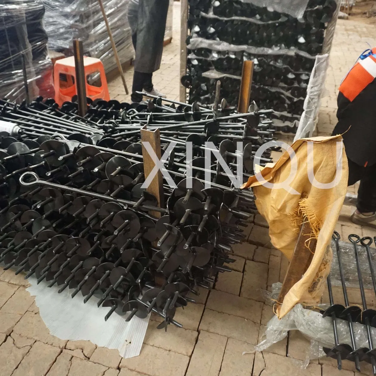 Galvanized Steel Rod Screw Helix Ground Anchor