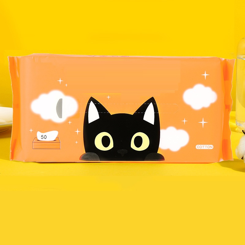 China Hot Sale Disposable Face Celansing Cotton Soft Towel for Skin Care