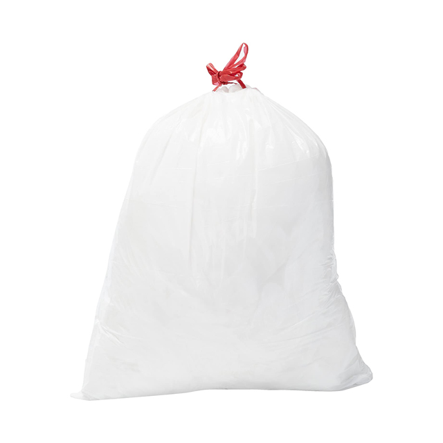 Eco Friendly Drawstring Trash Garbage Bags Household Usage Roll Rubbish Bag Refuse Bag Waste Bin Liners Bags with Draw String
