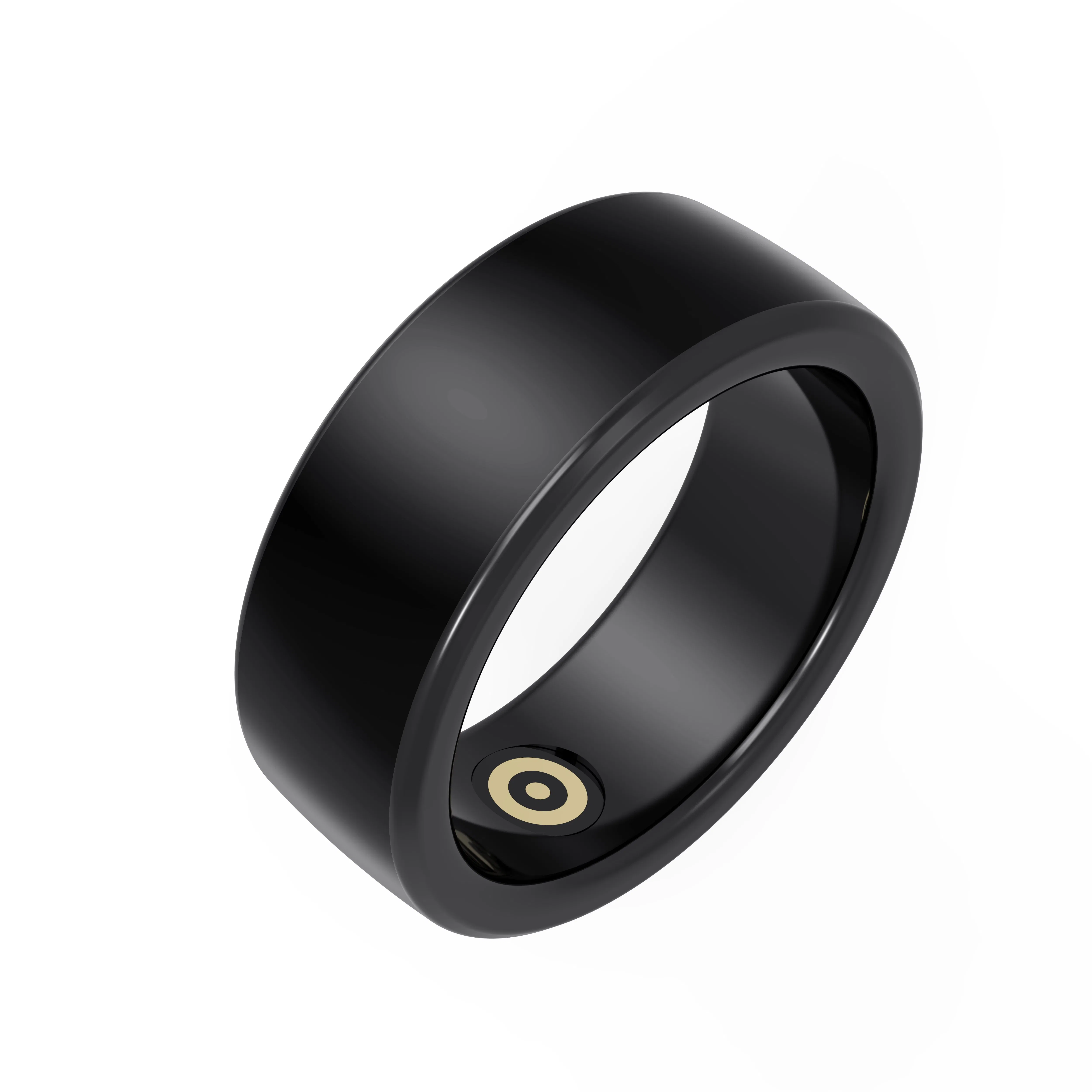 Latest Bt Heart Rate Sensor Body Temperature Stainless Steel NFC Smart Ring for Phone Android