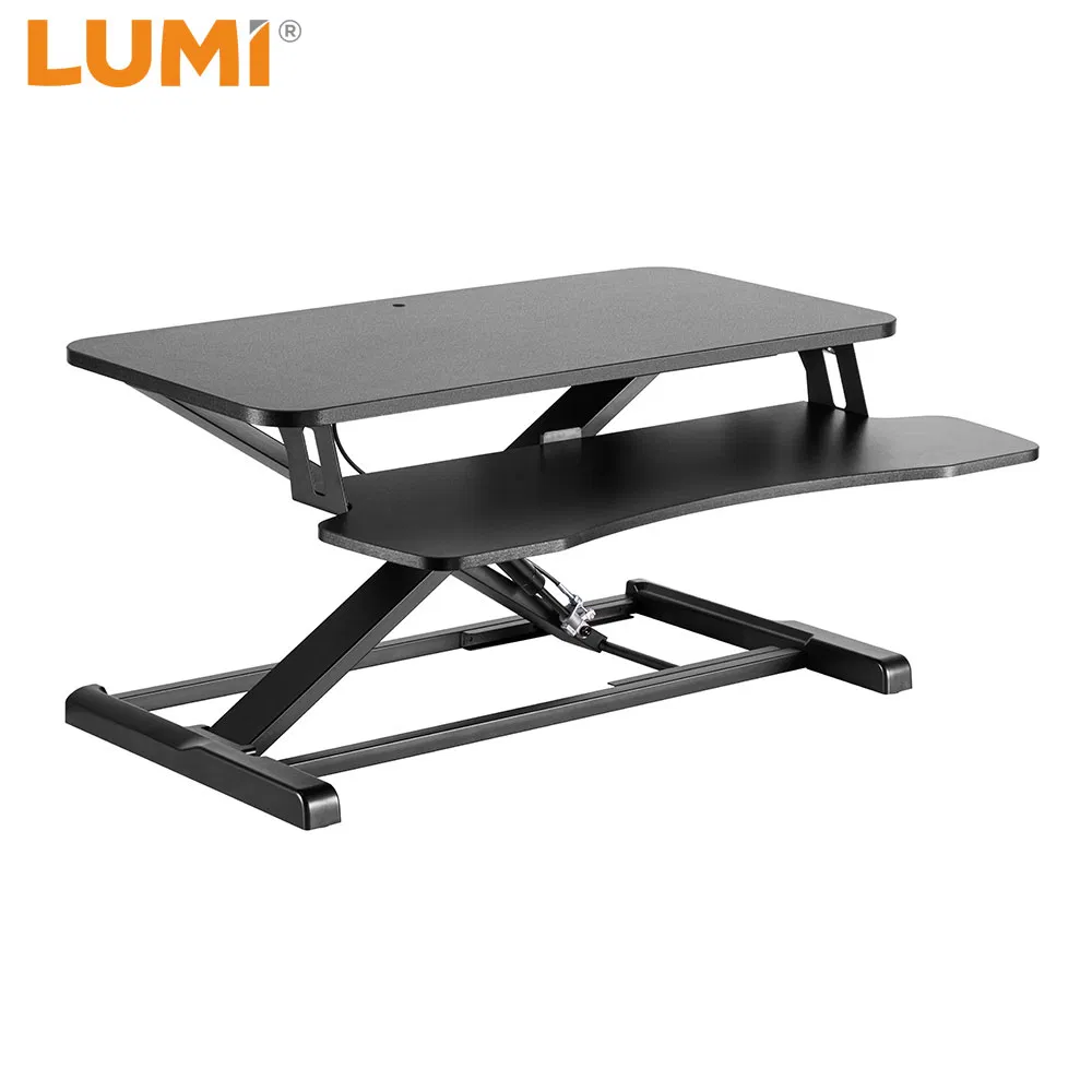 Wholesale Customizable Office Computer Laptop Riser Standing Desk Converter with Keyboard Tray