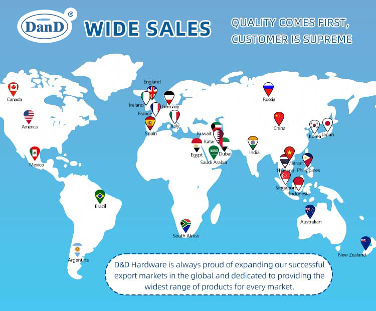 Stainless Steel UL CE Safe Fire Furniture Accessory Commercial Architectural China Factory Hinge Lock Handle Wood Folding Sliding Door Hardware Manufacture