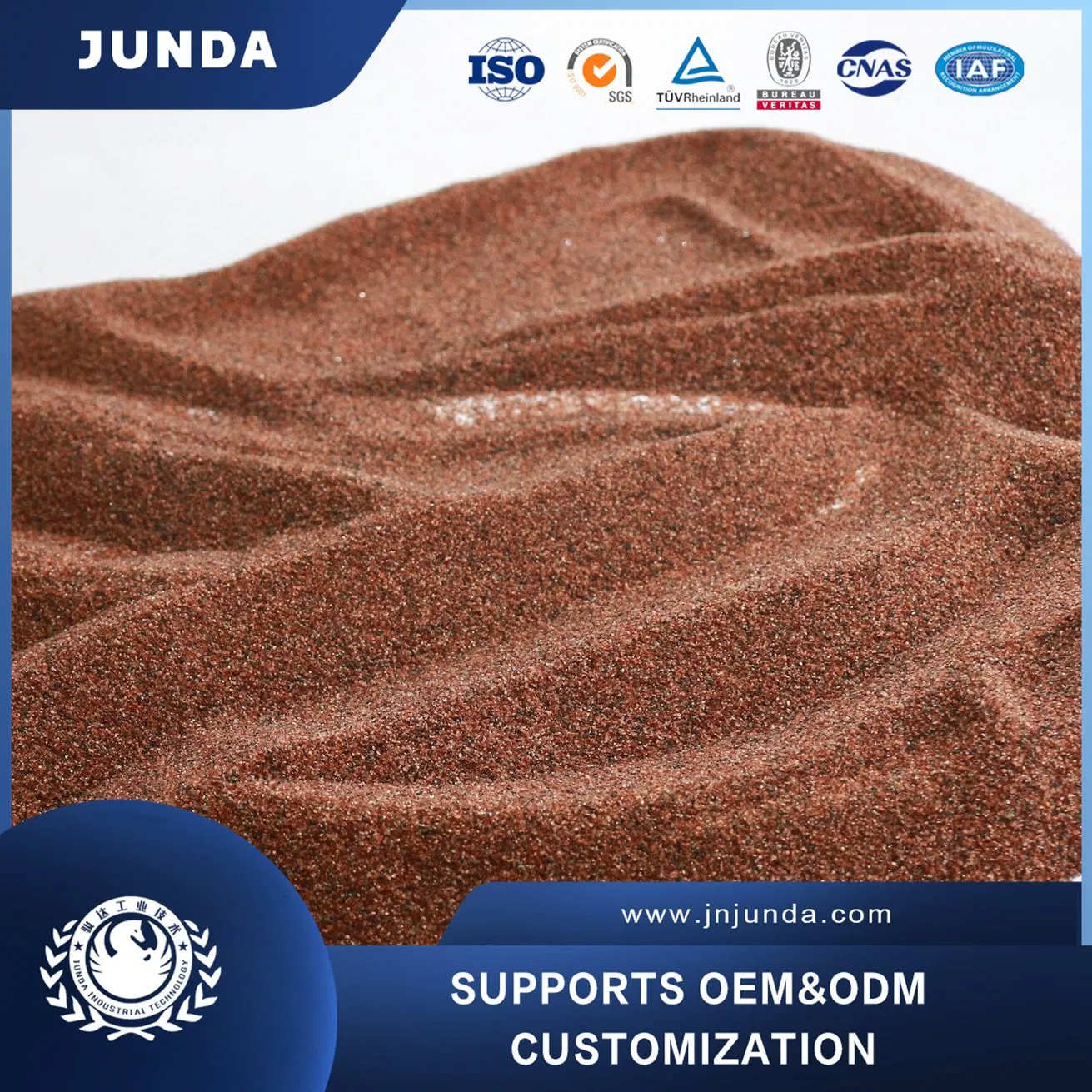 Гранатовый песок для пескоструя 30-60, без свободного кремнезема