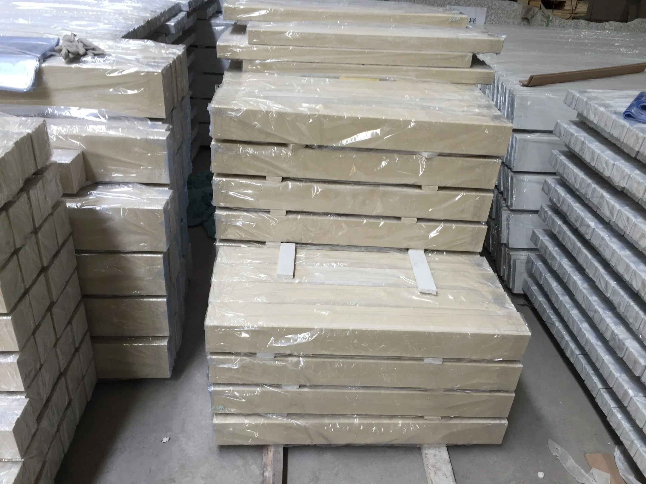Beige Artificial Marble Mouldings for Column