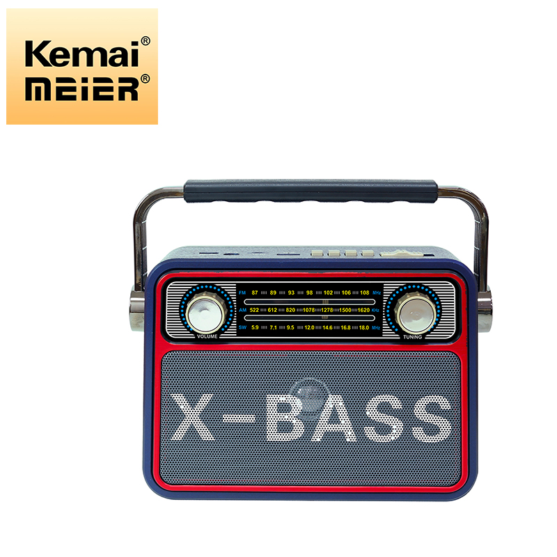 China USB Rechargeable Retro X Bass Am FM Sw Shortwave Multiband Transistor Wooden Old Antique Home Radio