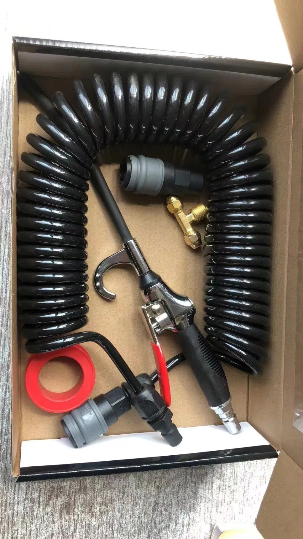 Пневматический пистолет для очистки с длинным соплом