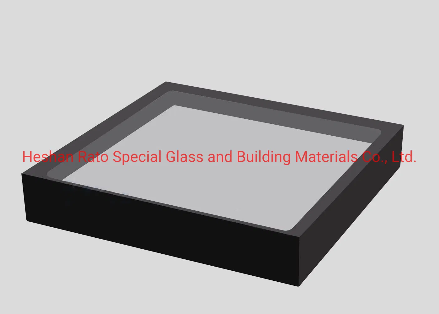 25mm Fireproof Glass Heat Insulating Fire Resistant Glass for Fireplace