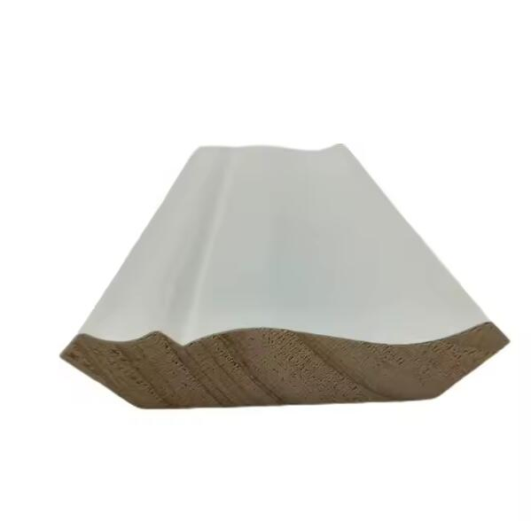 Elegant Colonial White Primed MDF Crown Moulding for Ceilings