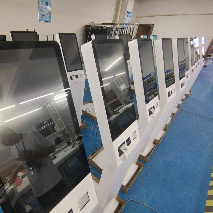 21.5 Inch Touchscreen Self Service Ordering Kiosk