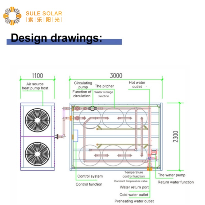 High-Efficiency Air Source Heat Pump for Sustainable Hot Water