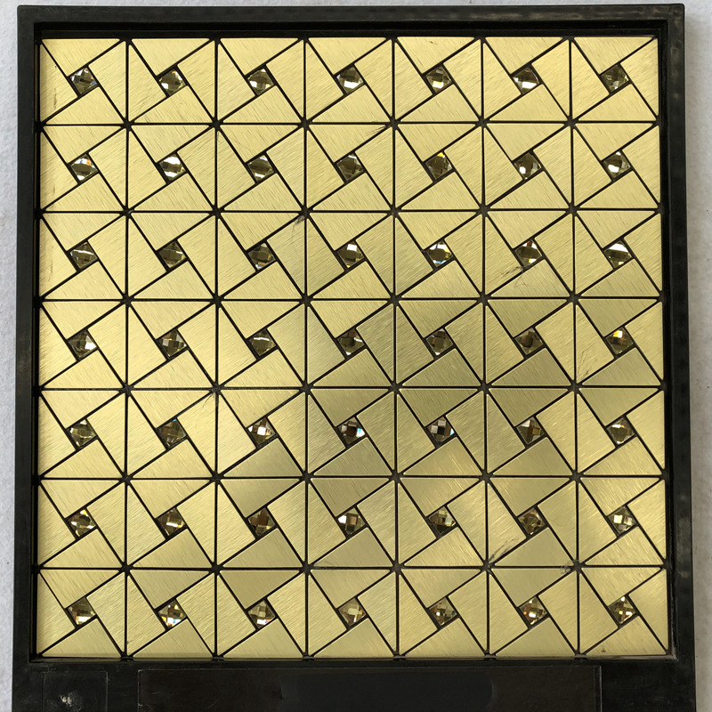 Алюминиевая мозаика Hexagon для ванной, 30x30 см