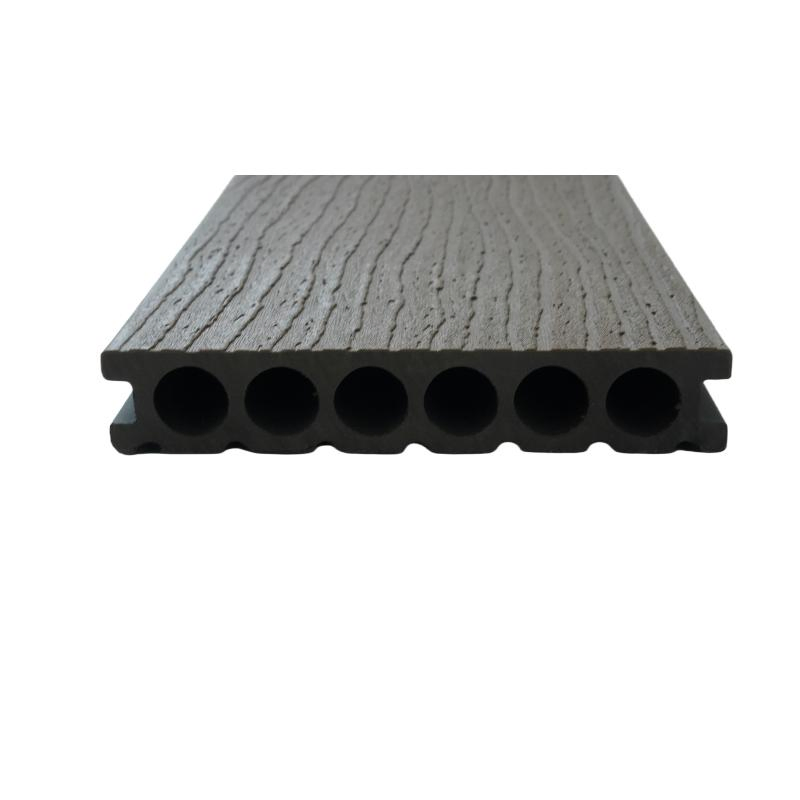 Outdoor Wood Plastic Composite Decking Hollow WPC Flooring Wood Plastic Composite Decking