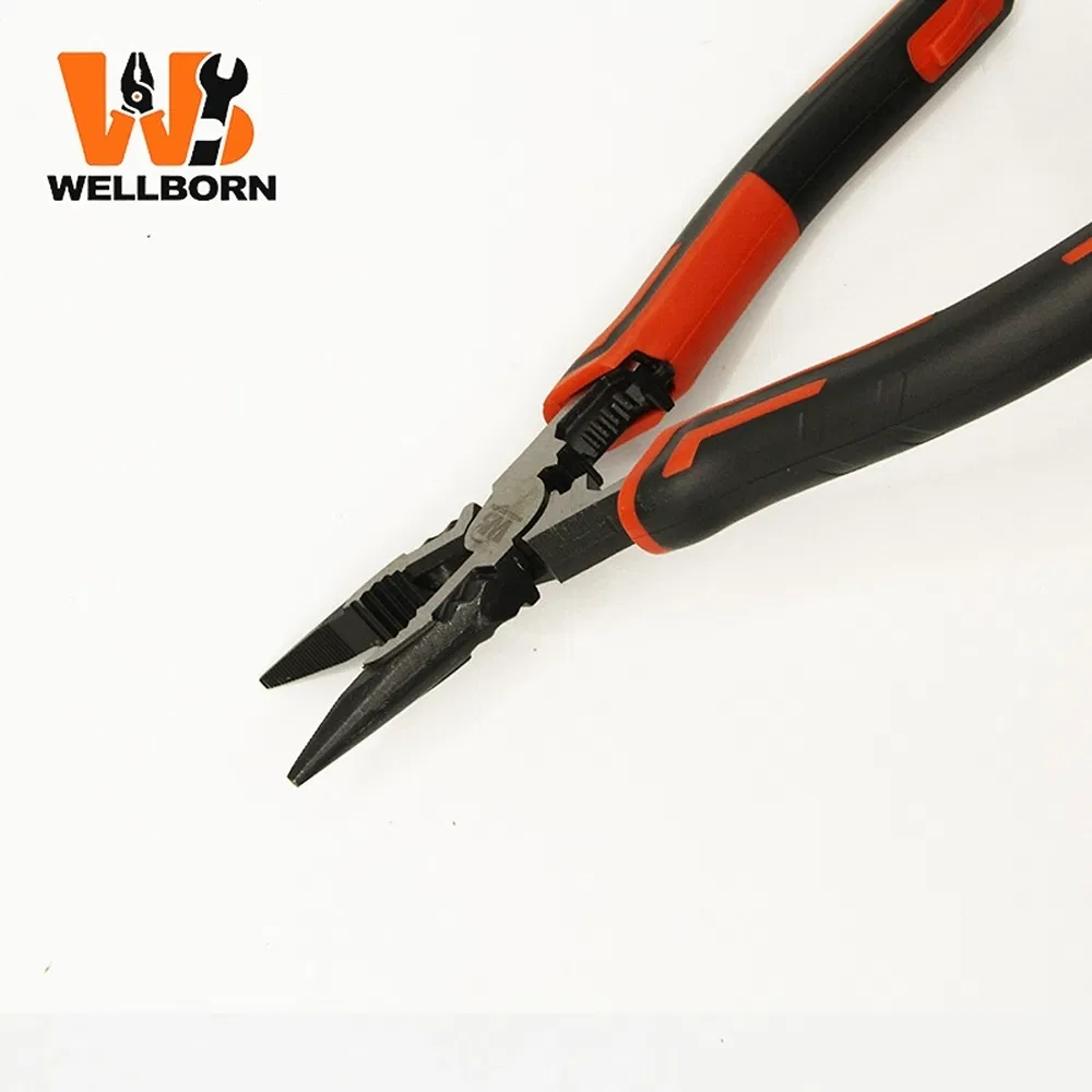 Комбинированные пассатижи Wellborn A-019, 230 мм, красные