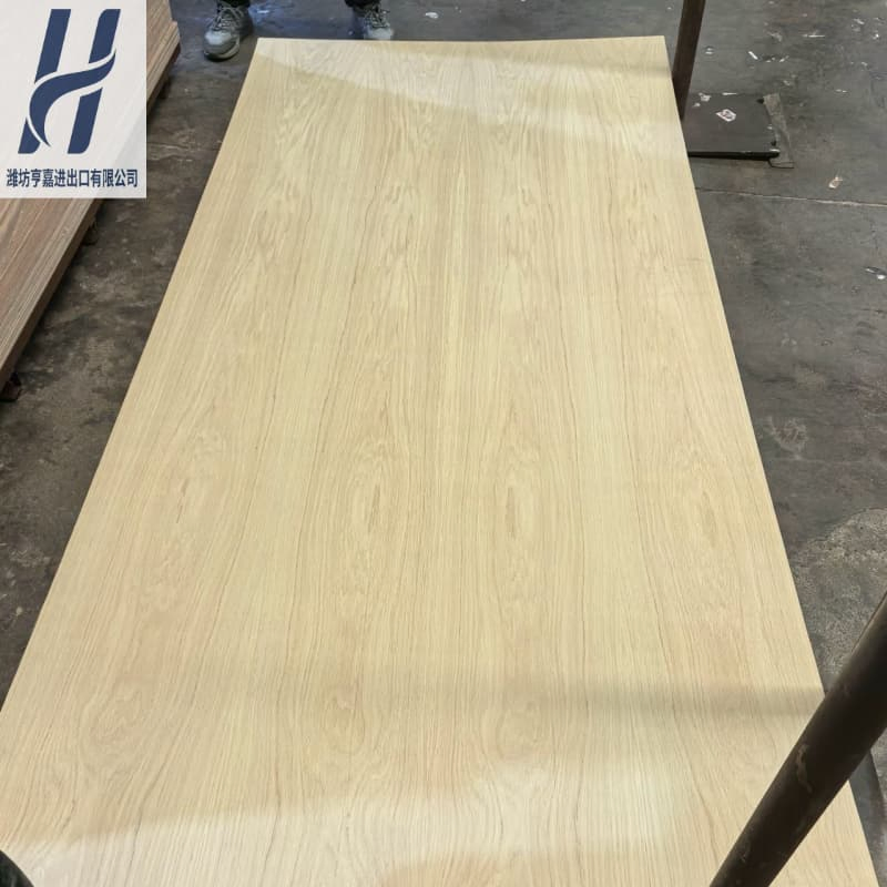 Hengjia 3-18mm Natural Veneer White Oak Plywood for Furniture
