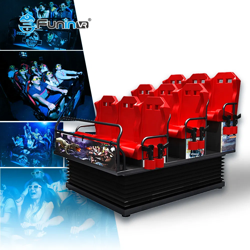 5D Motion Cinema System Indoor Amusement Dynamic Theater Chair