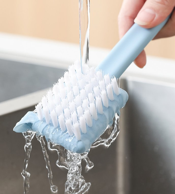 Kitchen Multi-Functional Fruit Paring Knife Bottle Opener Vegetable Brush