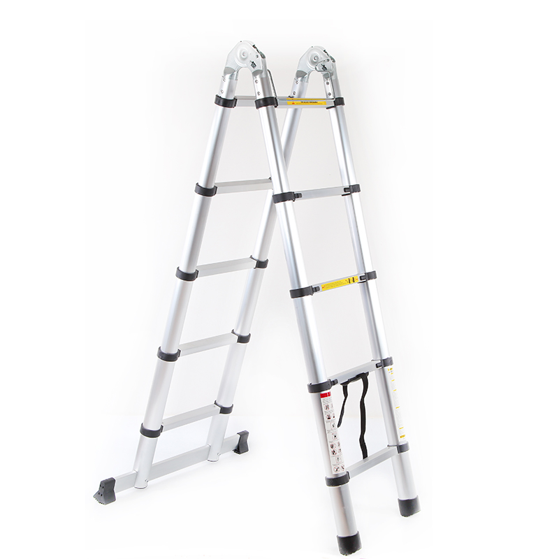 Scalable Herringbone Ladder with Dual-Faced Design for Easy Use