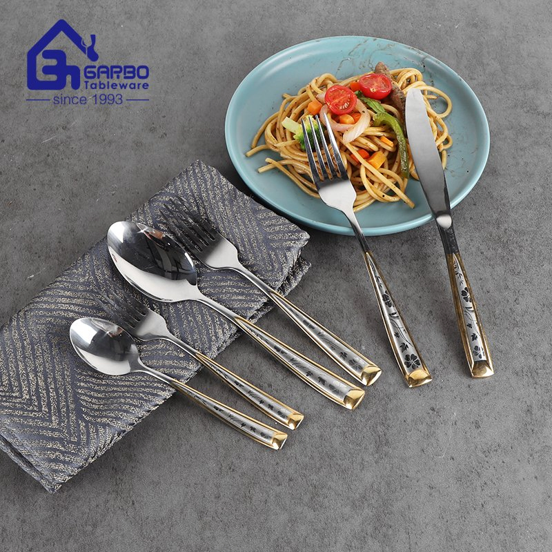 Stainless Steel Fork for Home Using Customized Tableware Restaurant Polish Dinner Set Cutlery Set