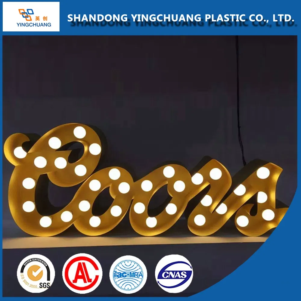 Laser Cut Indoor Acrylic Channel Advertising Letters