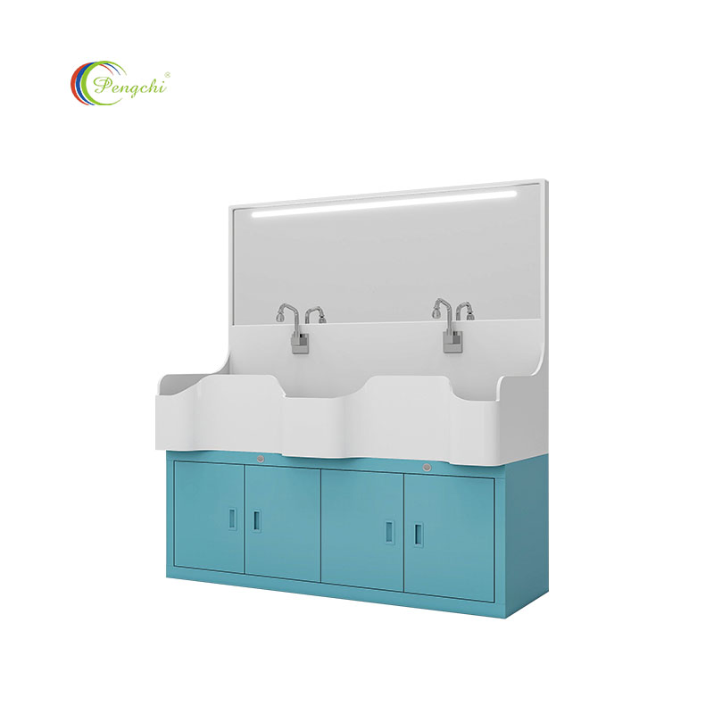 Operating Room Medical Handwashing Sink with Emergency Shut-off for Safety