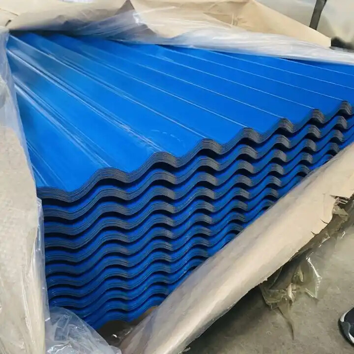High-Quality PPGI and PPGL Zinc-Coated Colored Corrugated Galvanized Steel Roof Panels for Building Houses