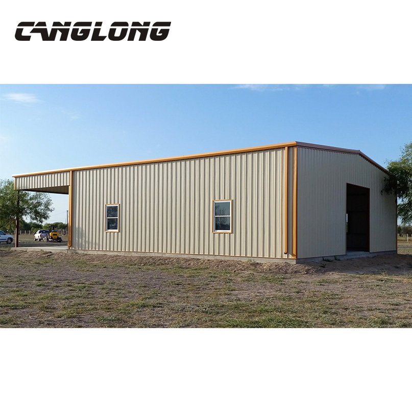 Prefabricated Low-Cost Metal Steel Structure Design Steel Frame Warehouse
