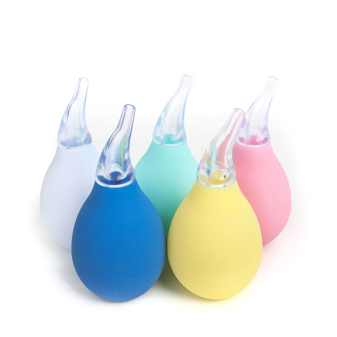 Hot Sale PVC Silicone Nose Aspirator Baby Supplies to Prevent Backflow and Snot Nose Suction Bulb