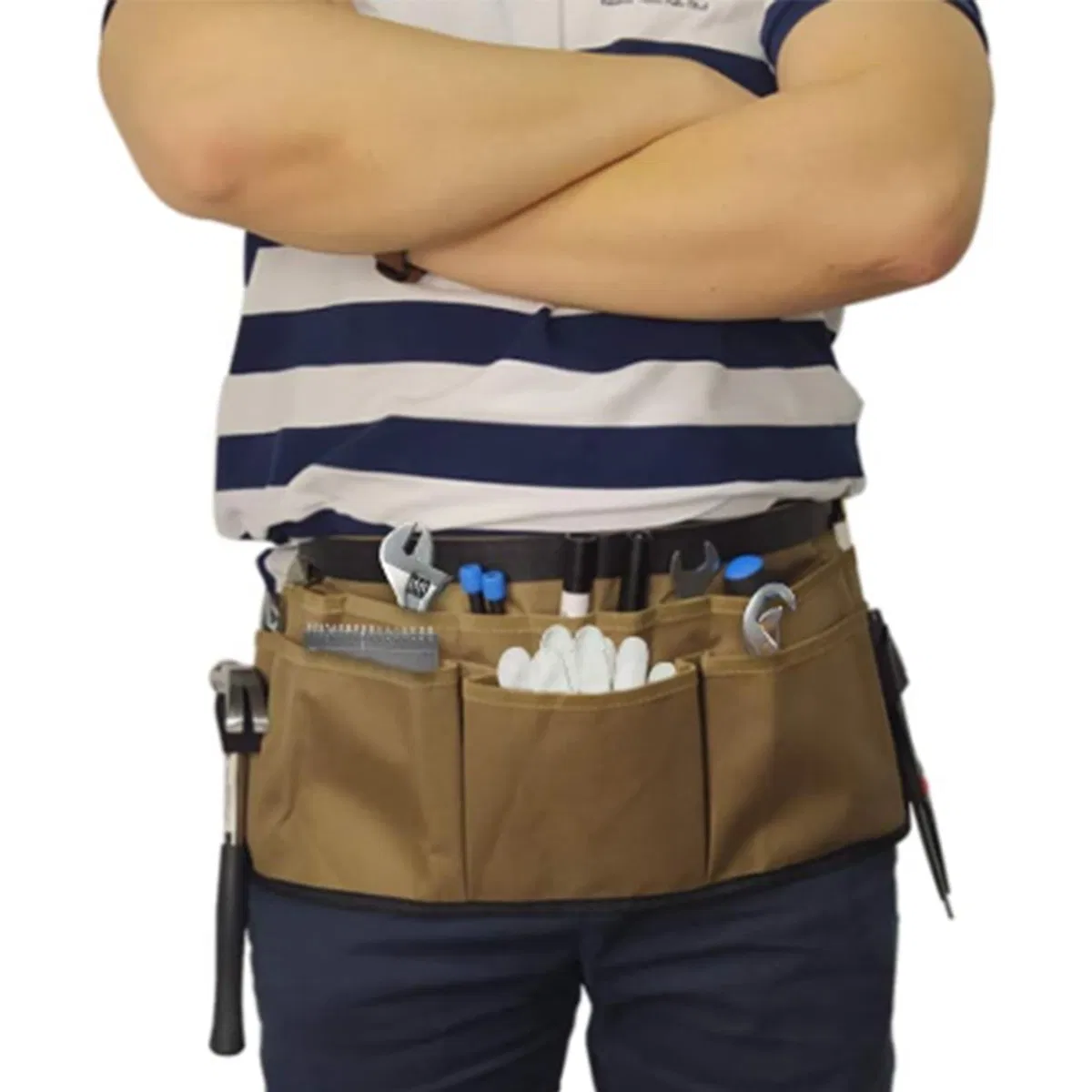 Install The New Multi-Functional Garden Tool Half-Body Apron and Heavy-Duty Waist Work Apron