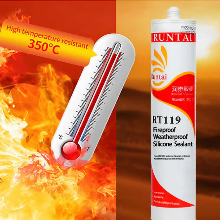 High-Performance Fireproof Silicone Sealant for Windows & Doors
