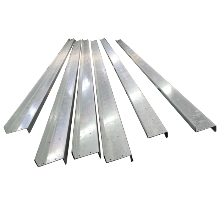 Z Type Channel Steel Cold Rolled Steel Galvanized Steel Z Purlin
