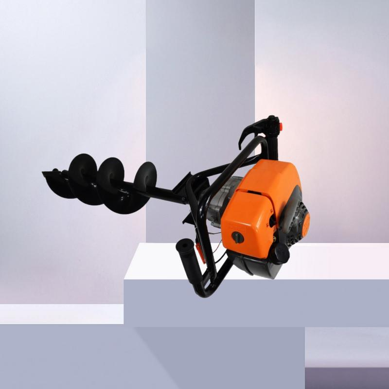 52cc Gasoline Earth Auger Machine for Agricultural and Farm Drilling