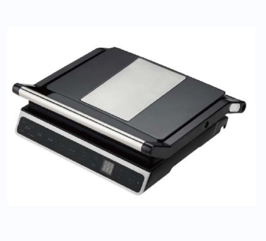 1800W Cooking Plate Digital Contact Grill Adjustable Temperature Control