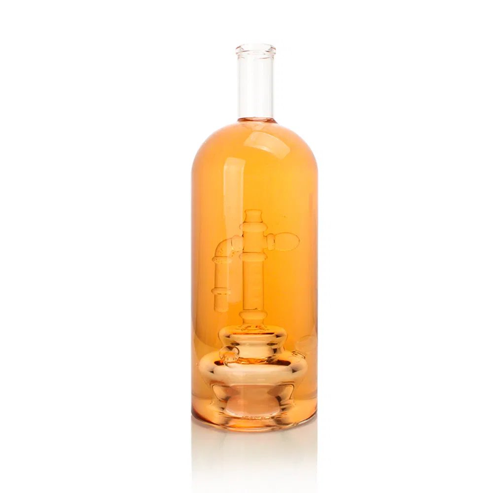 Empty Luxury 500ml 750ml Whiskey Vodka Tequila Custom Shape Liquor Spirit Rum High Borosilicate Glass Bottle