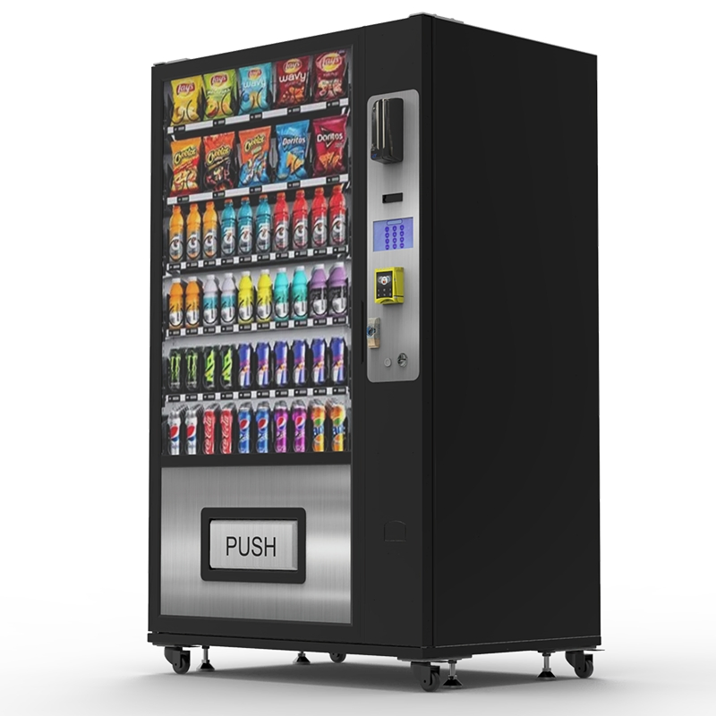 Zhongda Commercial-Grade Combo Vending Machine - Cooling/Heating, NFC/Member Card & Coin/Bill