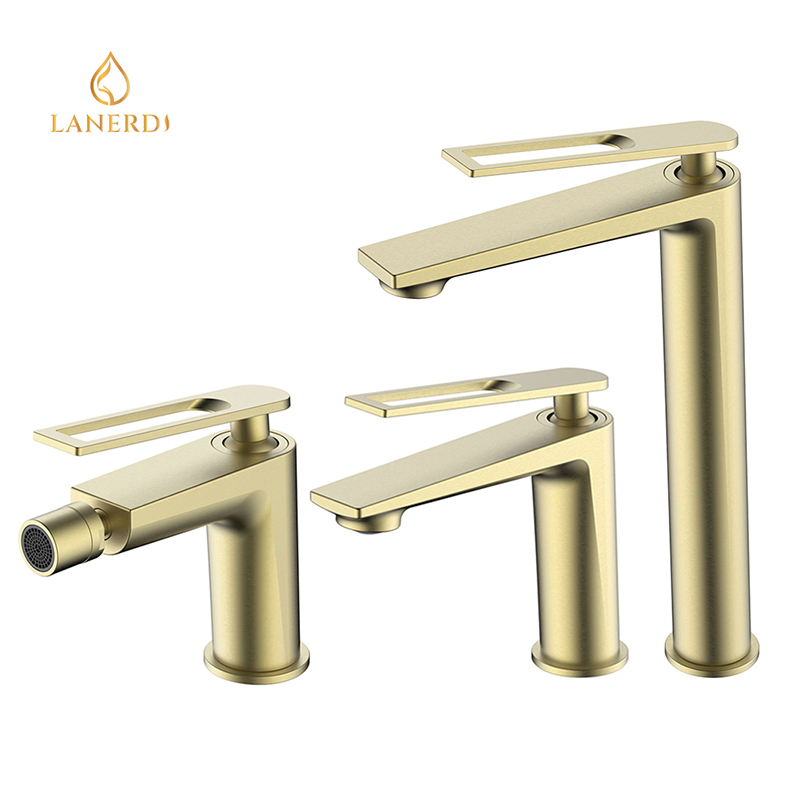 Смеситель для раковины Lanerdi Luxury Modern Brass