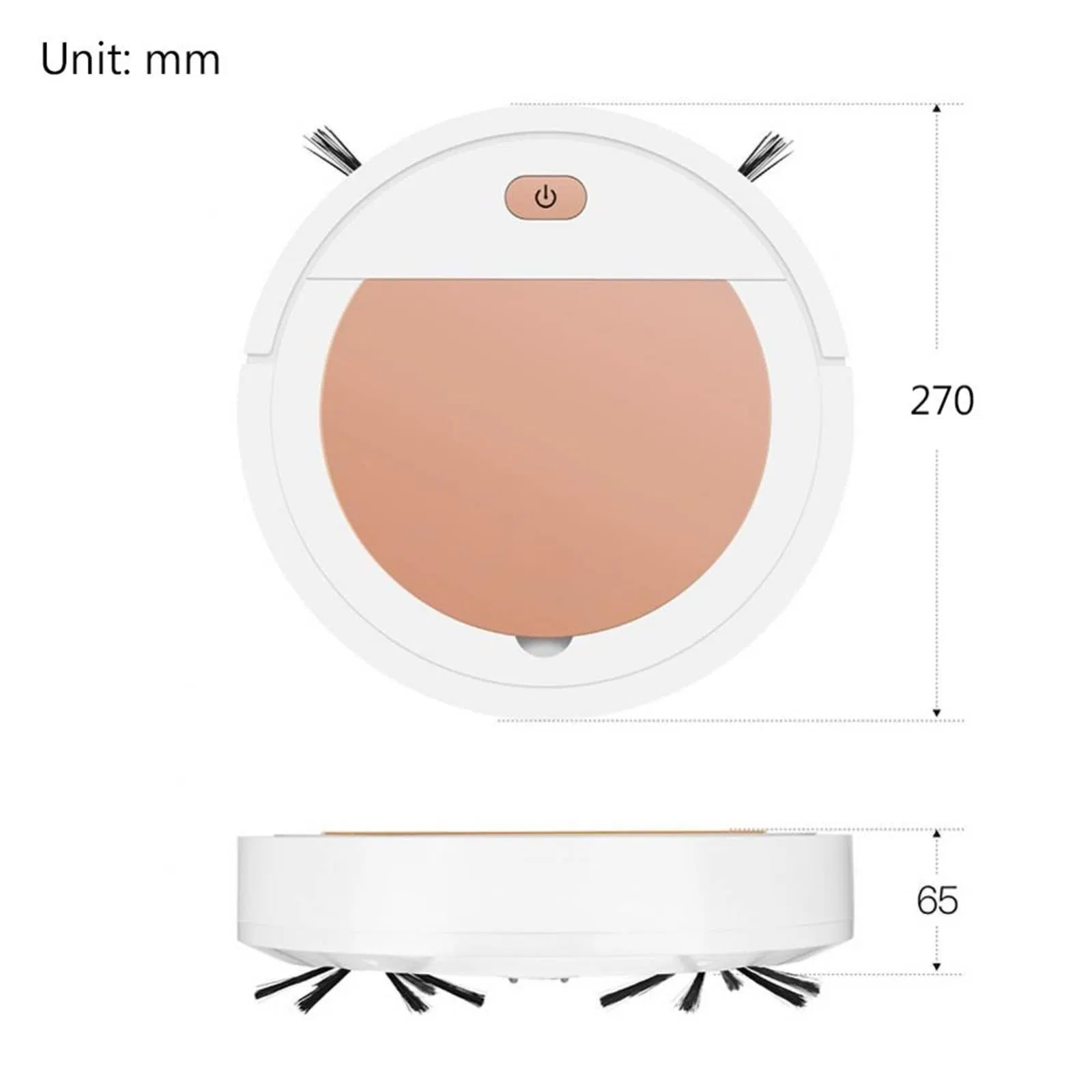 New ODM Home Appliance Automatic Sweeper Mute Floor Cleaner Robot Vacuum Cleaner