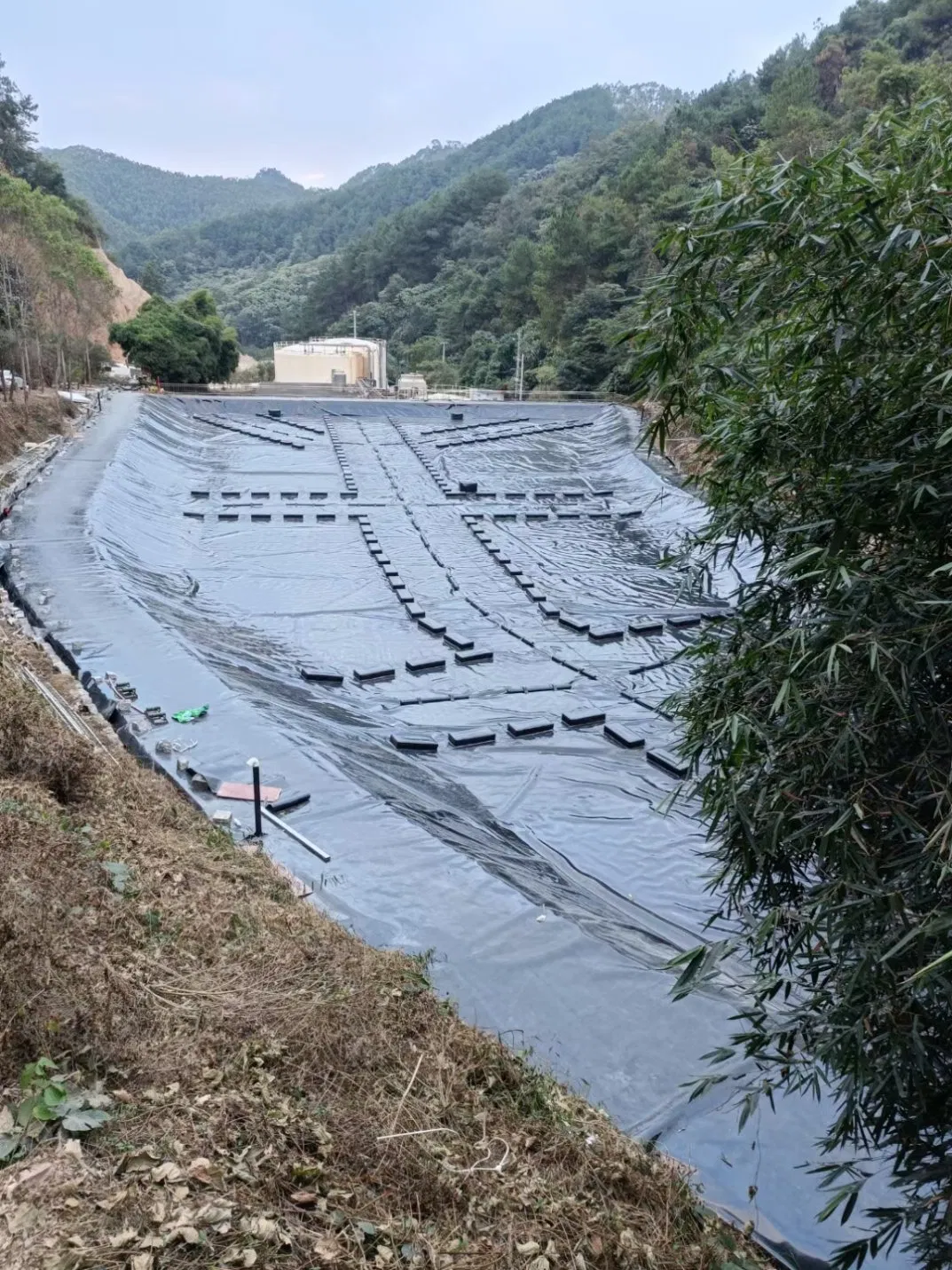 Hot Selling Durable LDPE LLDPE HDPE Smooth Surface Geomembrane Liner for Basement Waterproofing Foundation Protection