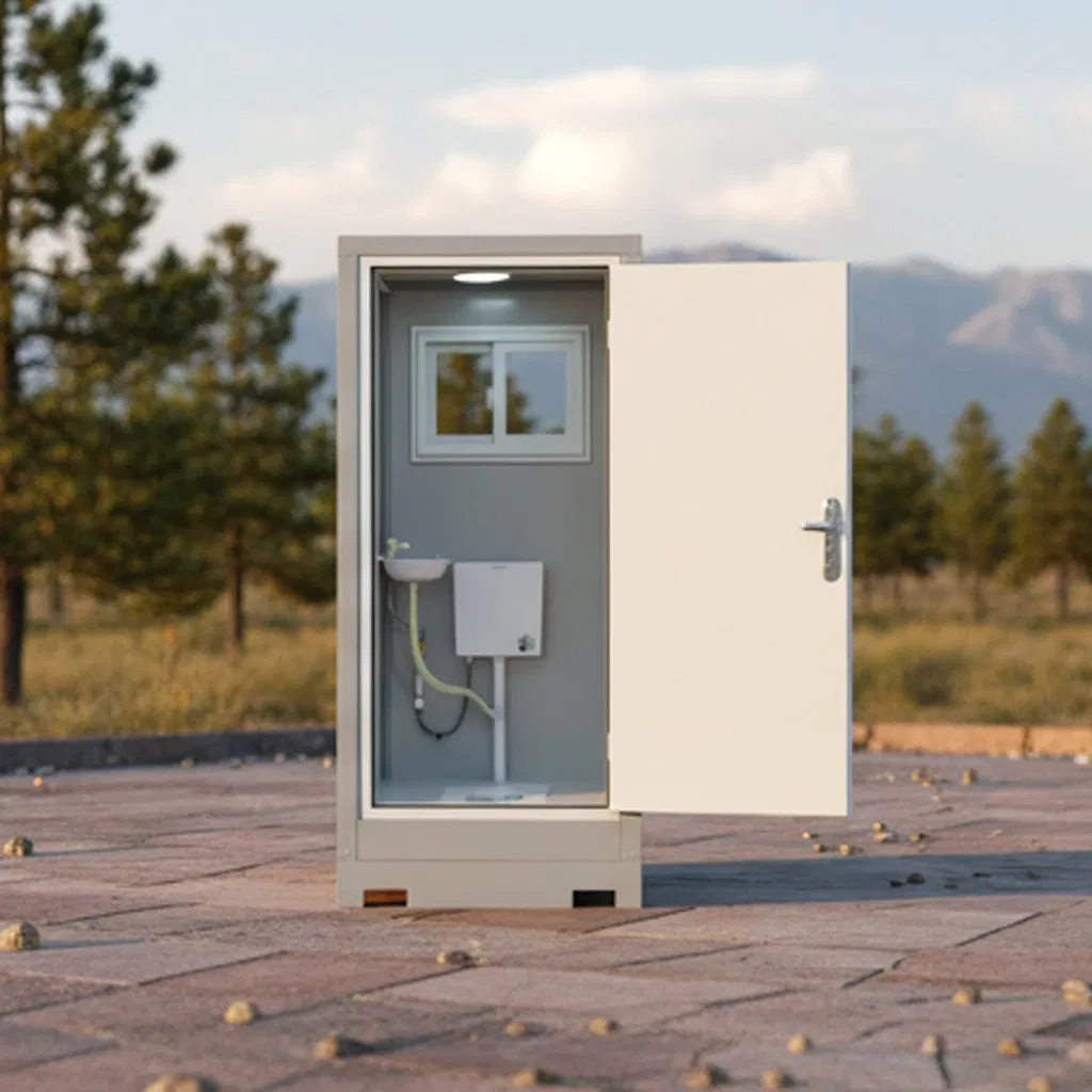Mobile Manufacture Outdoor Camping Construction Exhibition Portable Mining Temporary Latrine Container Prefabricated Bathroom Toilet