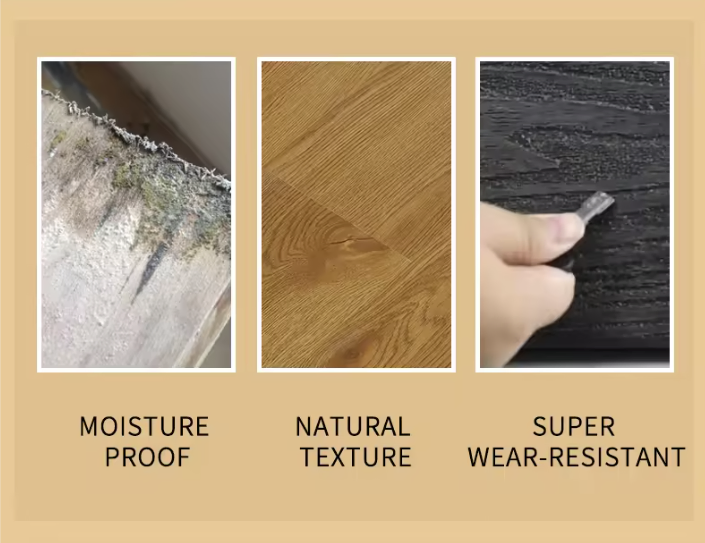 Durable Plain White Spc Floor for Villas and Apartment Applications